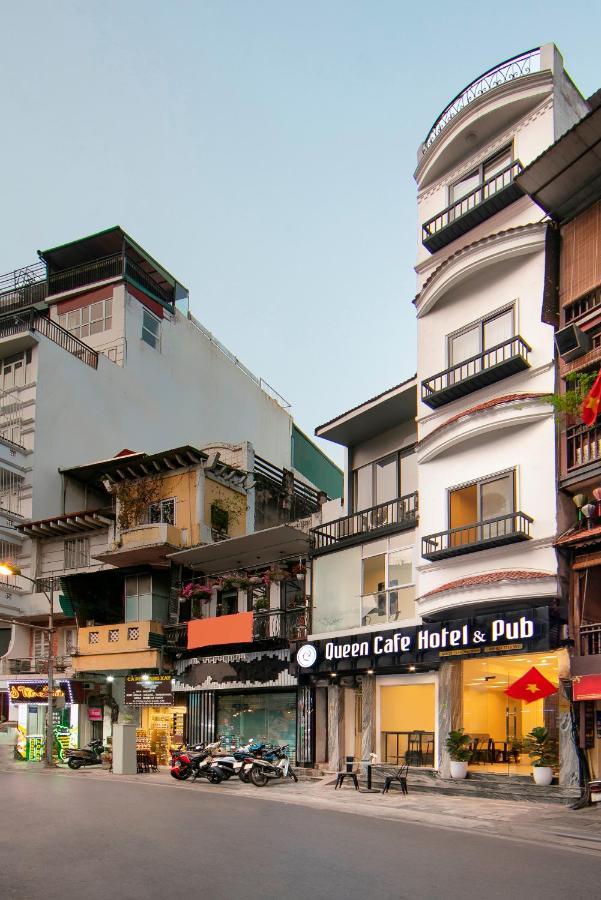 Queen Cafe Hotel & Pub ฮานอย ภายนอก รูปภาพ