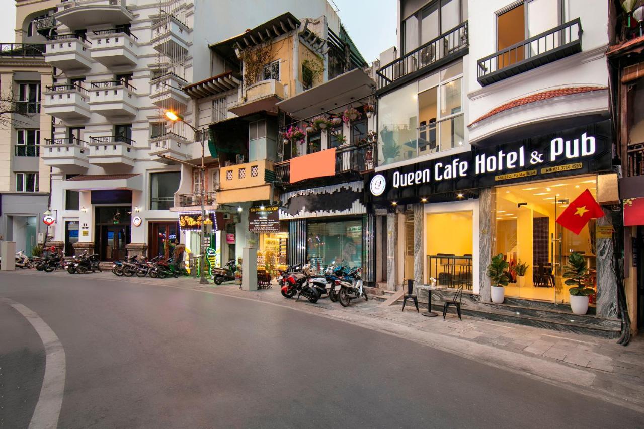 Queen Cafe Hotel & Pub ฮานอย ภายนอก รูปภาพ